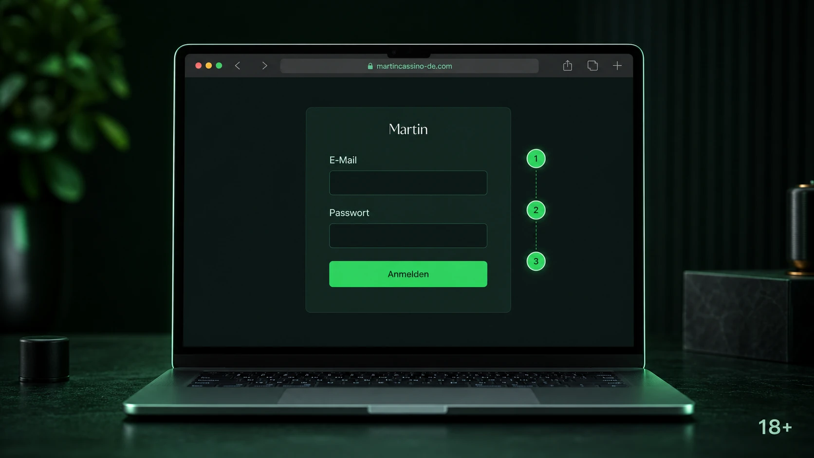 Martin Casino Login Schritt für Schritt
