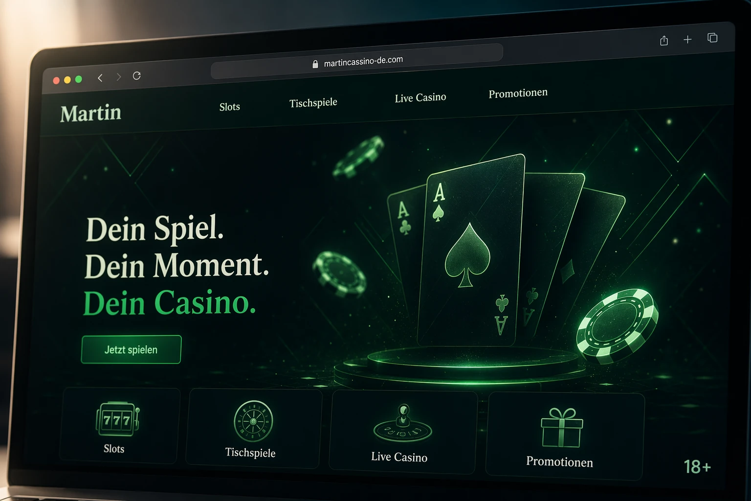 Der erste Eindruck von Martin Casino